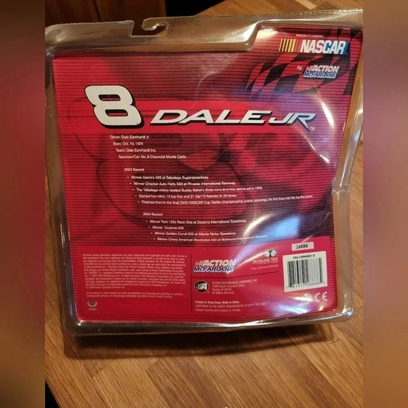 New In Box Dale Earnhardt Jr #8 Figure - Picture 2 of 3